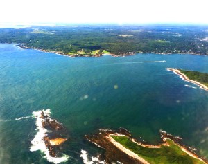 Maine from Plane